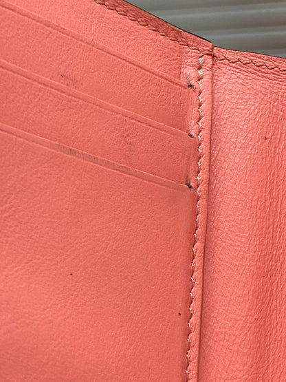 【中古品】【レディース】 LOUIS VUITTON ルイ・ヴィトン M81419 マヒナ ポルトフォイユ クレア 二つ折り 財布 179-250623-cn-3-min カラー：ピンク系 万代Net店