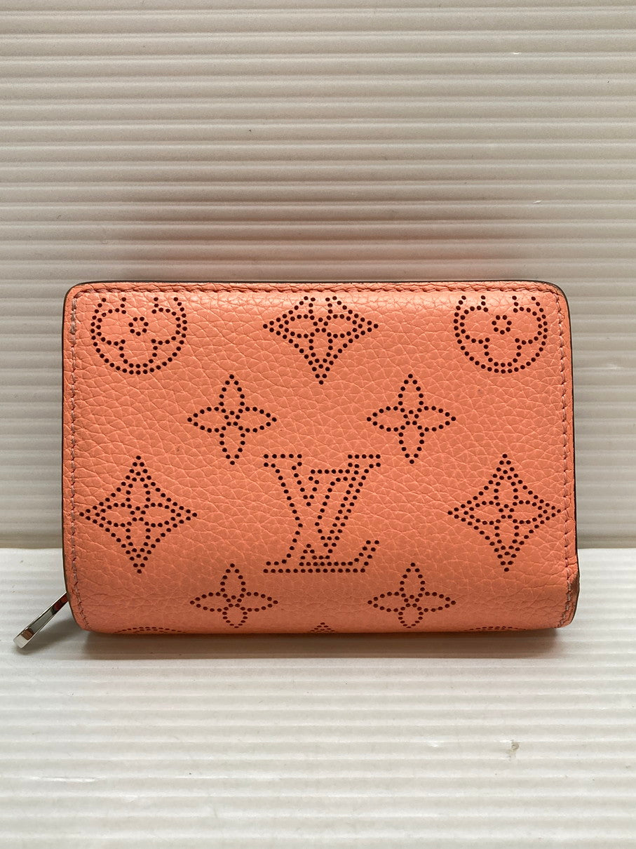 【中古品】【レディース】 LOUIS VUITTON ルイ・ヴィトン M81419 マヒナ ポルトフォイユ クレア 二つ折り 財布 179-250623-cn-3-min カラー：ピンク系 万代Net店