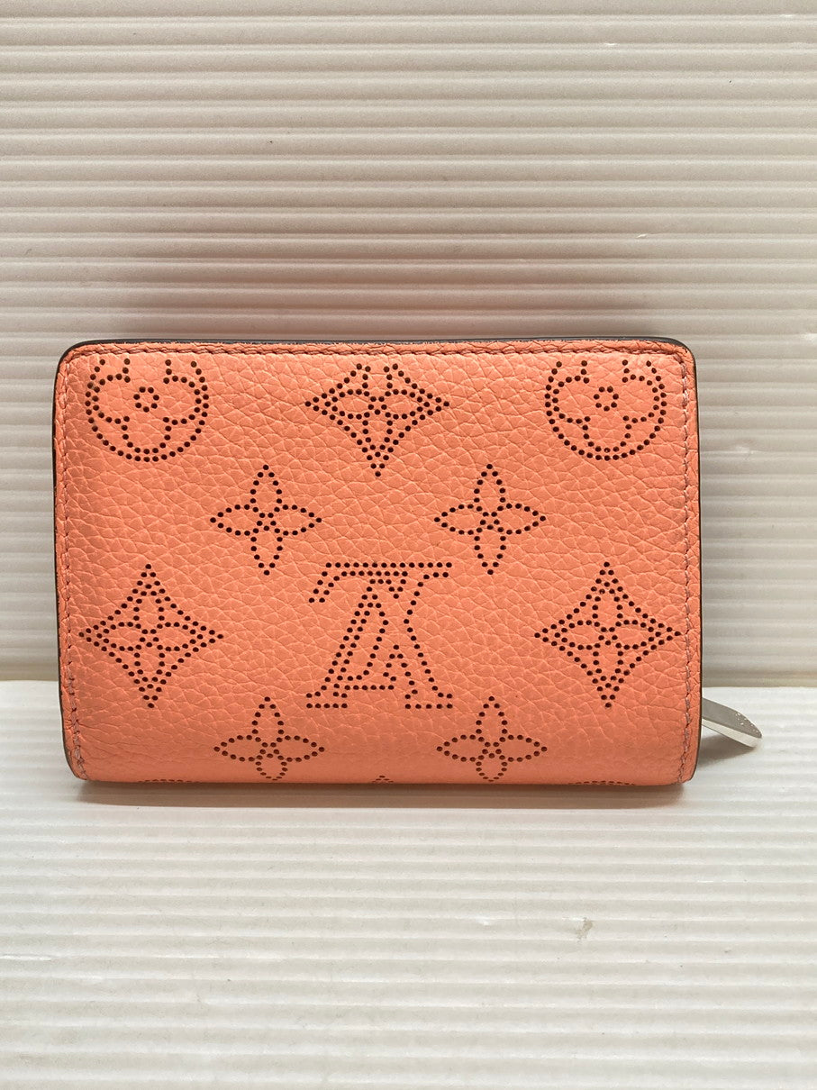 【中古品】【レディース】 LOUIS VUITTON ルイ・ヴィトン M81419 マヒナ ポルトフォイユ クレア 二つ折り 財布 179-250623-cn-3-min カラー：ピンク系 万代Net店