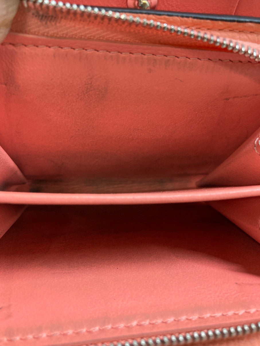 【中古品】【レディース】 LOUIS VUITTON ルイ・ヴィトン M81419 マヒナ ポルトフォイユ クレア 二つ折り 財布 179-250623-cn-3-min カラー：ピンク系 万代Net店