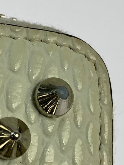 【LIFTる。景品】【中古品】【メンズ/レディース】 Christian Louboutin クリスチャンルブタン 3205076 PANETTONE WALLET パネトーネ ウォレット ラウンドウォレット 長財布 181-250331-em-03-min カラー：ホワイト系 万代Net店