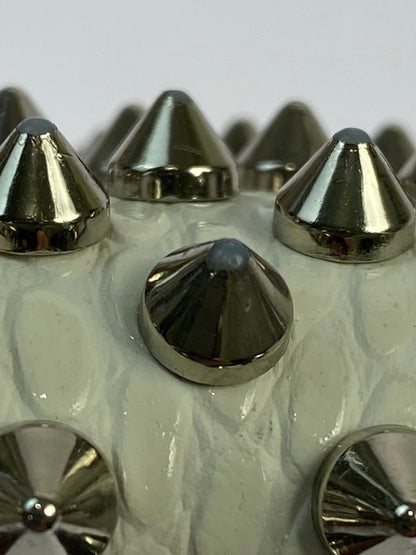 【LIFTる。景品】【中古品】【メンズ/レディース】 Christian Louboutin クリスチャンルブタン 3205076 PANETTONE WALLET パネトーネ ウォレット ラウンドウォレット 長財布 181-250331-em-03-min カラー：ホワイト系 万代Net店