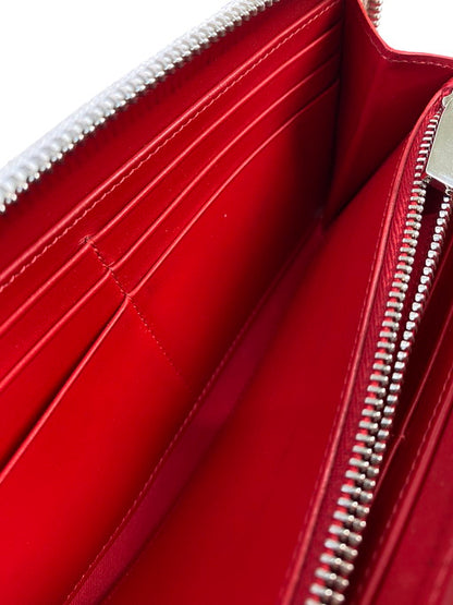 【LIFTる。景品】【中古品】【メンズ/レディース】 Christian Louboutin クリスチャンルブタン 3205076 PANETTONE WALLET パネトーネ ウォレット ラウンドウォレット 長財布 181-250331-em-03-min カラー：ホワイト系 万代Net店