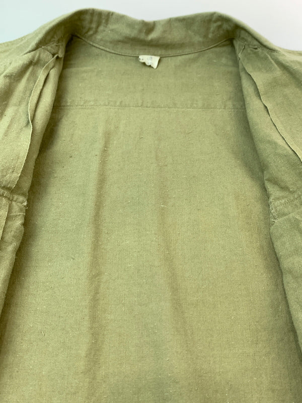 【現状渡し品】【メンズ】 U.S.ARMY ユーエスアーミー S S CHINO SHIRT 長袖 チノ シャツ メンズ ミリタリー 146-260510-em-30-min カラー：オリーブグリーン 万代Net店