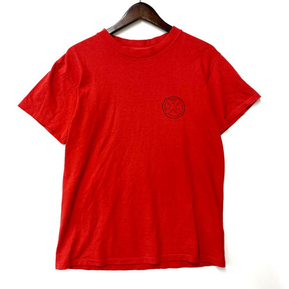 【中古品】【メンズ】 HI STREET ハイストリート 80S MATT HENSLEY マット ヘンズリー KINGSIZE MODEL T-SHIRT キングサイズ モデル Tシャツ トップス 半袖 146-250920-ya-02-izu サイズ：下記参照 カラー：レッド 万代Net店