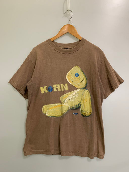 【中古品】【メンズ】 KORN コーン 1999 ISSUES TEE Tシャツ トップス 146-250321-ks-15-min サイズ：不明 カラー：ブラウン系 万代Net店