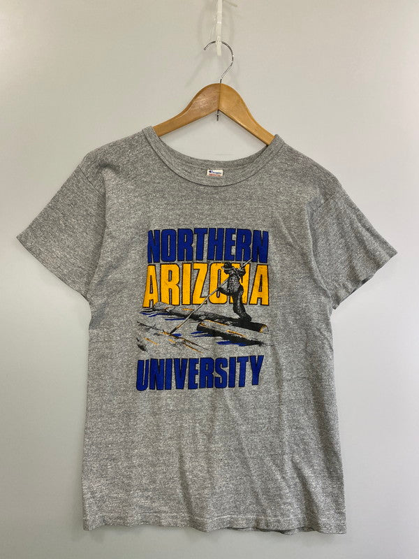 【中古品】【メンズ】 80S NORTHERN ARIZONA UNIVERSITY TEE Tシャツ トップス 146-250321-ks-28-min サイズ：M カラー：グレー 万代Net店