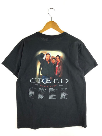 【中古品】【メンズ】 2002 WORLD TOUR TEE 2002年 ワールドツアー Tシャツ 半袖Tシャツ トップス 146-251029-rt-06-tag サイズ：M カラー：ブラック 万代Net店