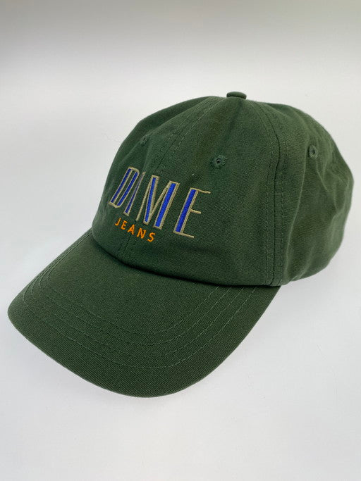 【中古品】【メンズ/レディース】 DIME ダイム JEANS CAP キャップ 帽子 185-250409-AS-4-min カラー：グリーン 万代Net店
