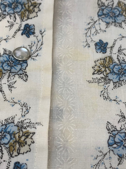 【現状渡し品】【メンズ】 ROPER ローパー 花柄シャツ ロングスリーブシャツ ウエスタンシャツ 長袖シャツ 146-260610-kt-15-min サイズ：XL カラー：ホワイト 万代Net店
