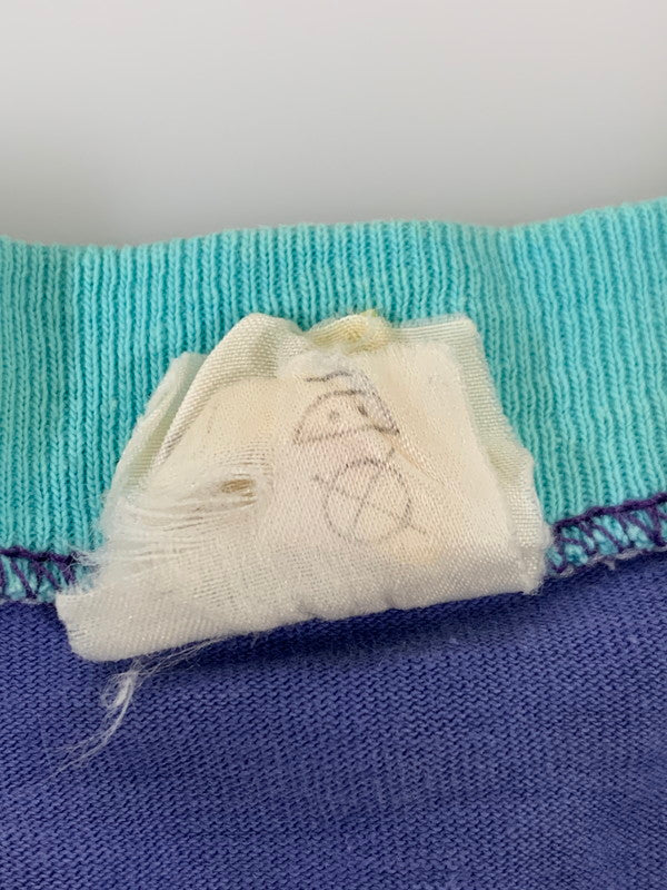 【現状渡し品】【メンズ】 NEW BODY ニューボディ PRINT TEE 70-80'S スプリング Tシャツ 70－80年代 半袖 メンズ トップス 146-250324-em-16-min サイズ：48 カラー：ブルー系 万代Net店