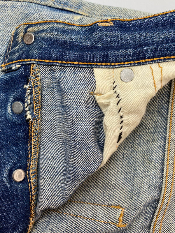【現状渡し品】【メンズ】 Levi's リーバイス 501 DENIM PANTS 60-70'S BIG E デニムパンツ ビッグE 60－70年代 メンズ ボトムス ジーンズ ジーパン 157-250125-em-13-min カラー：インディゴブルー 万代Net店