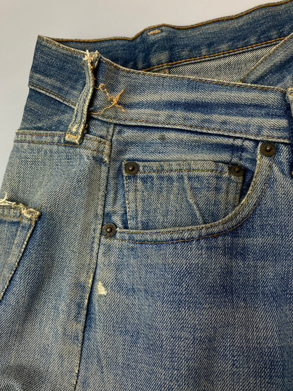 【現状渡し品】【メンズ】 Levi's リーバイス 501 DENIM PANTS 60-70'S BIG E デニムパンツ ビッグE 60－70年代 メンズ ボトムス ジーンズ ジーパン 157-250125-em-13-min カラー：インディゴブルー 万代Net店