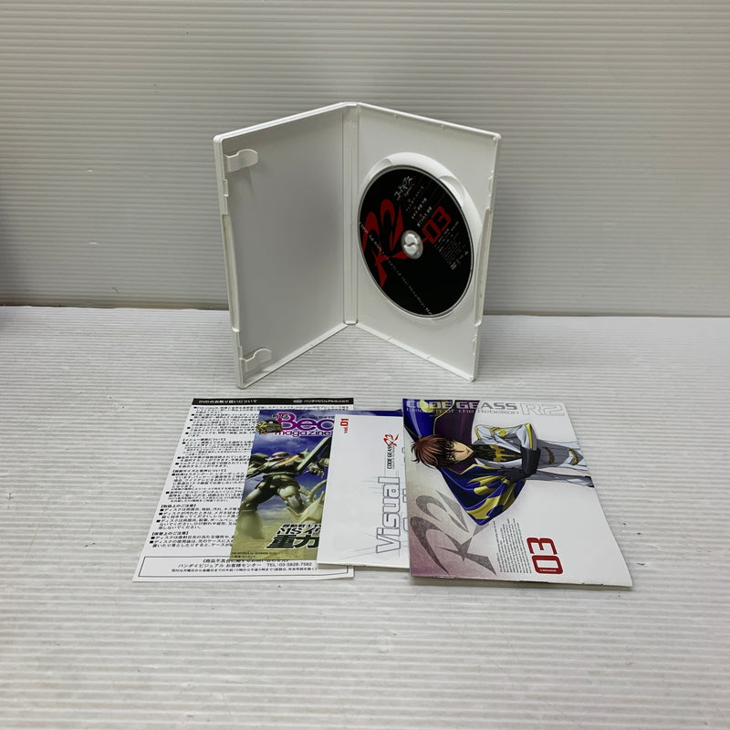 【中古品】 コードギアス 反逆のルルーシュ R2 通常版 全9巻セット アニメDVDセット 009-251005-kk-08-min 万代Net店