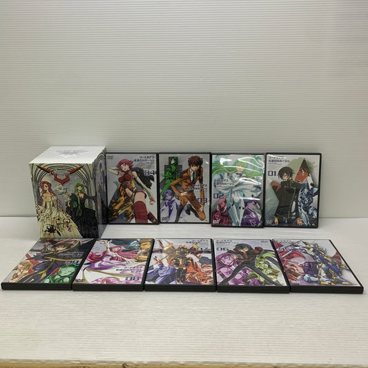 【中古品】 コードギアス 反逆のルルーシュ 通常版 全9巻セット アニメDVDセット 009-251005-kk-07-min 万代Net店