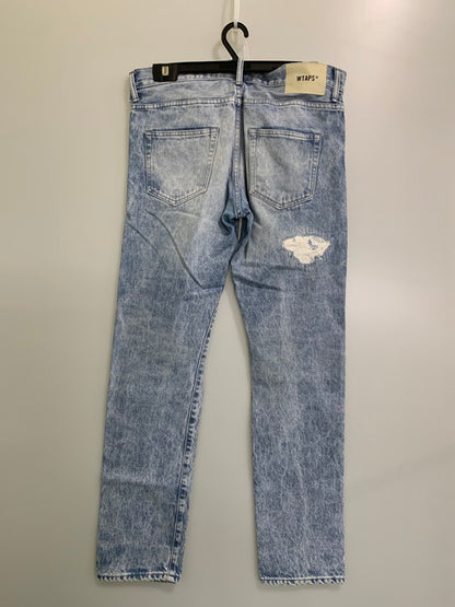 【中古品】【メンズ】 WTAPS ダブルタップス 191WVDT-PTM01 BLUES V S TRASH TROUSERS トラウザーズ 153-250321-ks-10-min サイズ：04 カラー：インディゴ 万代Net店
