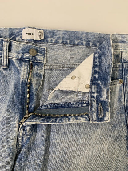 【中古品】【メンズ】 WTAPS ダブルタップス 191WVDT-PTM01 BLUES V S TRASH TROUSERS トラウザーズ 153-250321-ks-10-min サイズ：04 カラー：インディゴ 万代Net店