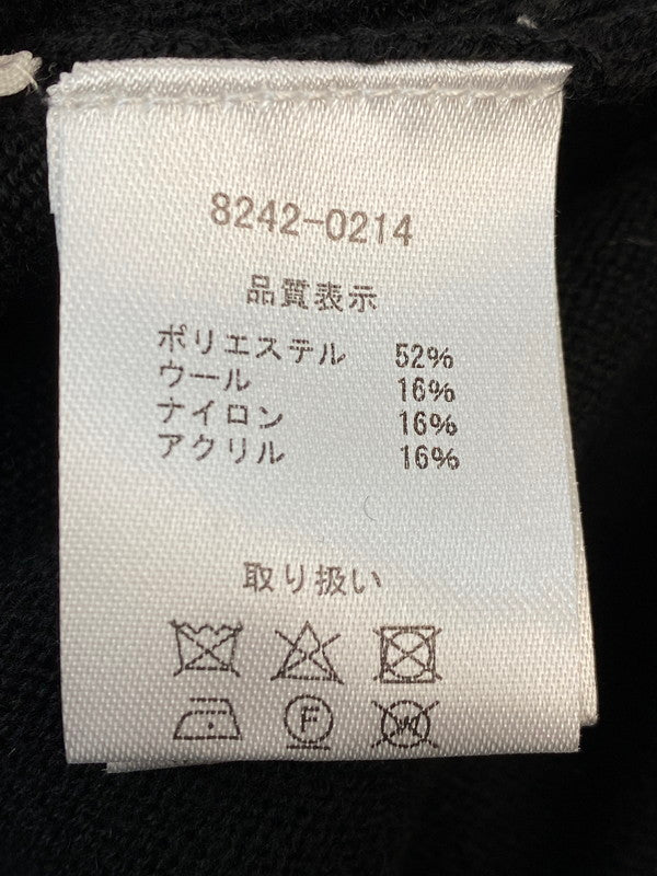 【中古美品】【レディース】 EN’DAY エンデイ バイカラー ニット ワンピース 8242-0214 レディース 170-251121-em-16-min カラー：ブラック/ブラウン 万代Net店