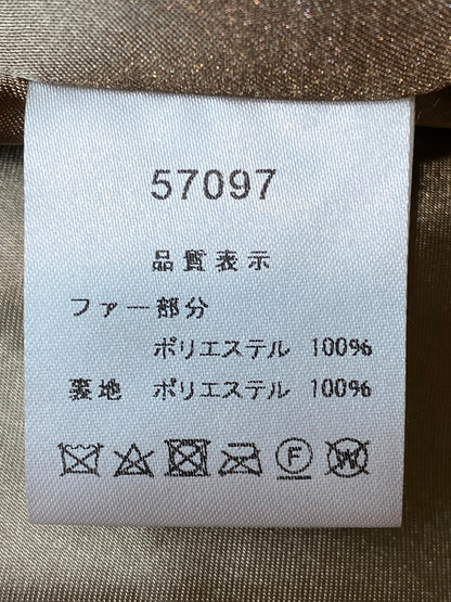 【中古品】【レディース】 MARIED’OR マリードール ファーボアベストアシメトリーベスト 57097 レディース ベスト 169-250125-em-22-min サイズ：I カラー：ベージュ 万代Net店