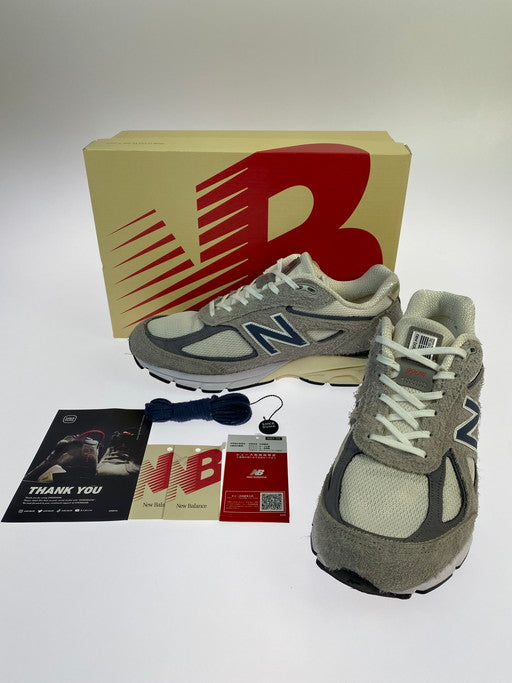 【中古品】【メンズ】 NEW BALANCE ニューバランス U990TA4 GRAY SLATE BLUE ローカット スエード スニーカー メンズ 靴 スニーカー 162-250326-em-06-min サイズ：29cm カラー：グレー系 万代Net店