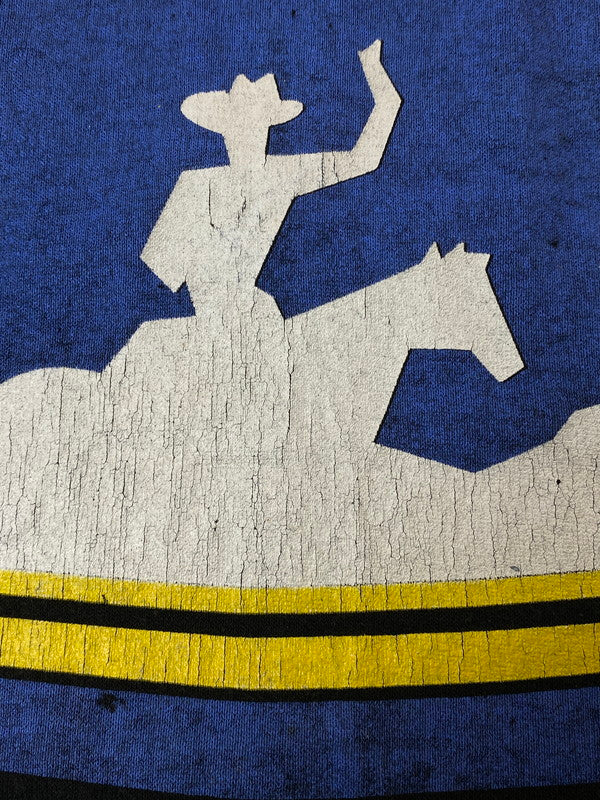 【中古品】【メンズ】 USED ユーズド STEVE MILLER BAND TOUR TEE 80'S c1988 80年代 スティーヴ・ミラー・バンド 1988 ツアー Tシャツ 146-250125-em-08-min カラー：ブラック 万代Net店