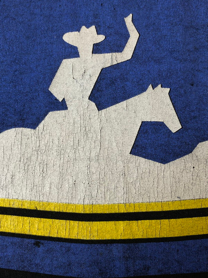 【中古品】【メンズ】 USED ユーズド STEVE MILLER BAND TOUR TEE 80'S c1988 80年代 スティーヴ・ミラー・バンド 1988 ツアー Tシャツ 146-250125-em-08-min カラー：ブラック 万代Net店