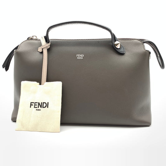 【中古品】【レディース】 FENDI フェンディ 8BL146 BY THE WAY MEDIUM カバン ハンドバッグ ショルダーバッグ 180-260427-ts-01-otoh カラー：グレー 万代Net店