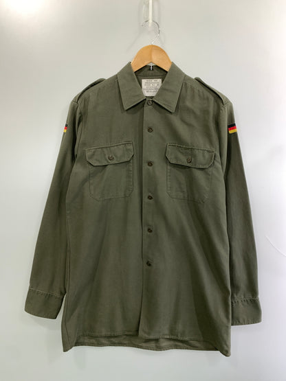 【中古品】【メンズ】 GERMAN ARMY ジャーマン アーミー FIELD SHIRT 8415-12-178-3472 フィールド シャツ メンズ アウター ミリタリー ドイツ軍 長袖 146-260510-em-28-min カラー：カーキ 万代Net店