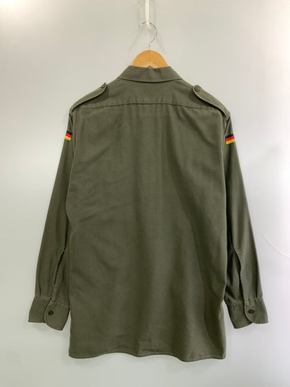 【中古品】【メンズ】 GERMAN ARMY ジャーマン アーミー FIELD SHIRT 8415-12-178-3472 フィールド シャツ メンズ アウター ミリタリー ドイツ軍 長袖 146-260510-em-28-min カラー：カーキ 万代Net店