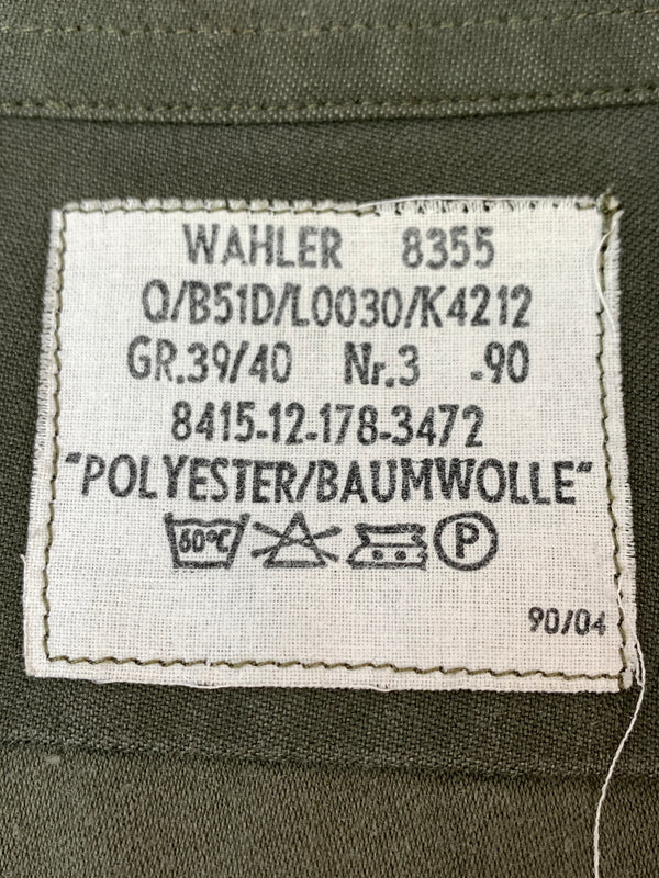 【中古品】【メンズ】 GERMAN ARMY ジャーマン アーミー FIELD SHIRT 8415-12-178-3472 フィールド シャツ メンズ アウター ミリタリー ドイツ軍 長袖 146-260510-em-28-min カラー：カーキ 万代Net店