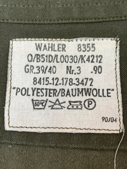 【中古品】【メンズ】 GERMAN ARMY ジャーマン アーミー FIELD SHIRT 8415-12-178-3472 フィールド シャツ メンズ アウター ミリタリー ドイツ軍 長袖 146-260510-em-28-min カラー：カーキ 万代Net店