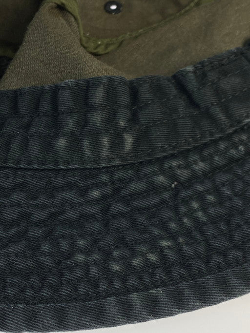 【現状渡し品】【メンズ/レディース】 STUSSY ステューシー 紺タグ 90S BUCKET HAT 帽子 バケットハット 185-250409-AS-11-min サイズ：LARGE/X-RARGE カラー：カーキ 万代Net店