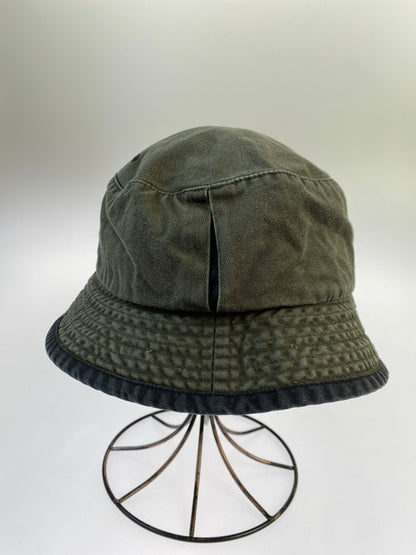【現状渡し品】【メンズ/レディース】 STUSSY ステューシー 紺タグ 90S BUCKET HAT 帽子 バケットハット 185-250409-AS-11-min サイズ：LARGE/X-RARGE カラー：カーキ 万代Net店