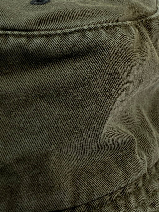 【現状渡し品】【メンズ/レディース】 STUSSY ステューシー 紺タグ 90S BUCKET HAT 帽子 バケットハット 185-250409-AS-11-min サイズ：LARGE/X-RARGE カラー：カーキ 万代Net店