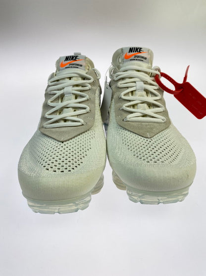 【中古美品】【メンズ】 NIKE ナイキ ×OFF-WHITE オフホワイト AIR VAPORMAX WHITE AA3831-100 エアヴェイパーマックス スニーカー 靴 メンズ 160-250326-em-01-min サイズ：28.5cm カラー：ホワイト 万代Net店