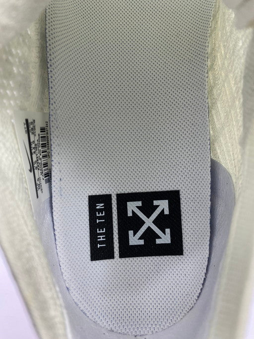 【中古美品】【メンズ】 NIKE ナイキ ×OFF-WHITE オフホワイト AIR VAPORMAX WHITE AA3831-100 エアヴェイパーマックス スニーカー 靴 メンズ 160-250326-em-01-min サイズ：28.5cm カラー：ホワイト 万代Net店