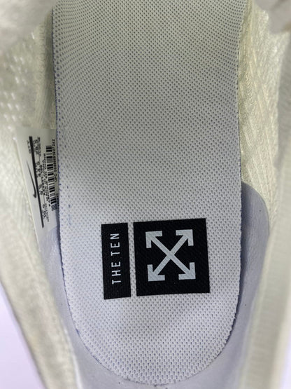 【中古美品】【メンズ】 NIKE ナイキ ×OFF-WHITE オフホワイト AIR VAPORMAX WHITE AA3831-100 エアヴェイパーマックス スニーカー 靴 メンズ 160-250326-em-01-min サイズ：28.5cm カラー：ホワイト 万代Net店