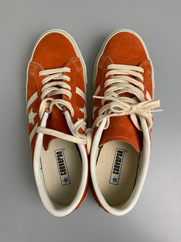 【中古品】【メンズ】 CONVERSE コンバース 日本製 6M HD JACKSTAR ORANGE ジャックスター オレンジ メンズ スニーカー 162-260709-hu-10-min サイズ：7 1/2 カラー：オレンジ 万代Net店