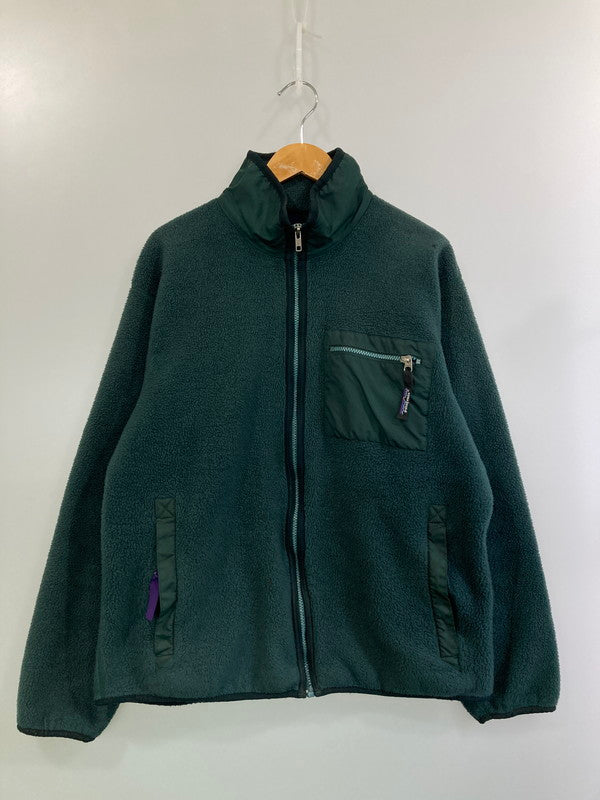 【中古品】【メンズ】 patagonia パタゴニア 80-90's F1 FLEECE JACKET 25021 80-90年代 フリースジャケット アウター 144-250326-yn-20-min サイズ：L カラー：グリーン 万代Net店