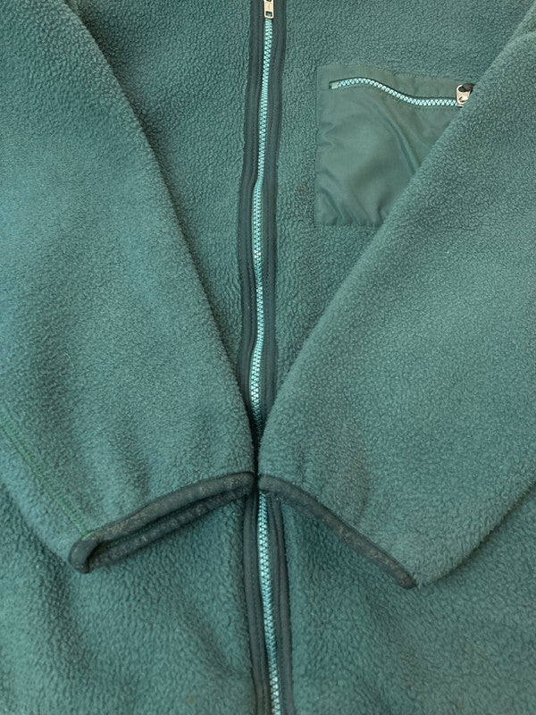 【中古品】【メンズ】 patagonia パタゴニア 80-90's F1 FLEECE JACKET 25021 80-90年代 フリースジャケット アウター 144-250326-yn-20-min サイズ：L カラー：グリーン 万代Net店