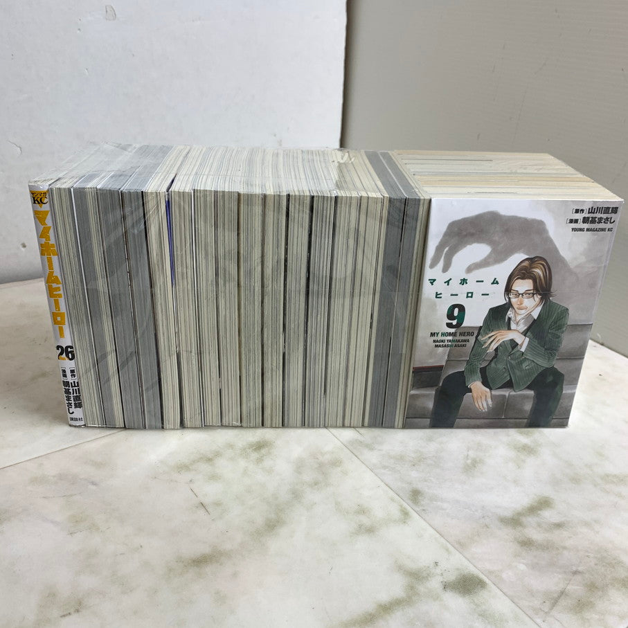 【中古品】 マイホームヒーロー 1-26巻セット ヤンマガ 講談社 山川直輝 朝基まさし マンガ 漫画 004-251105-EM-14-min 万代Net店