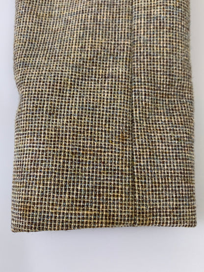 【中古品】【レディース】 A.P.C アーペーセー D-TK447 80S-90S初期 フランス製 WOOL JACKET ウールジャケット ヴィンテージ 上着 アウター 169-260812-hu-15-min サイズ：M カラー：ベージュ/ブラウン系 万代Net店