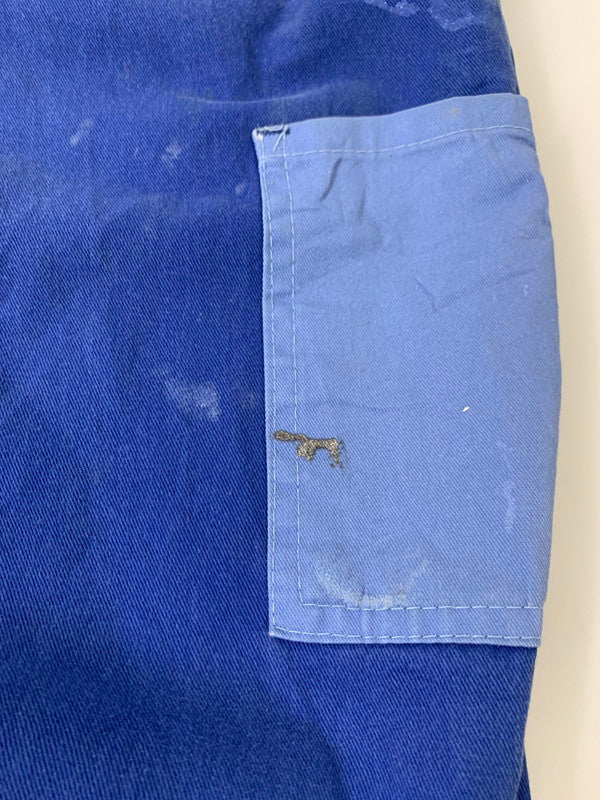 【現状渡し品】【メンズ】 EURO VINTAGE ユーロヴィンテージ PATCHWORK WORK PANT ワークパンツ 157-250710-ks-85-min サイズ：XL カラー：ブルー 万代Net店