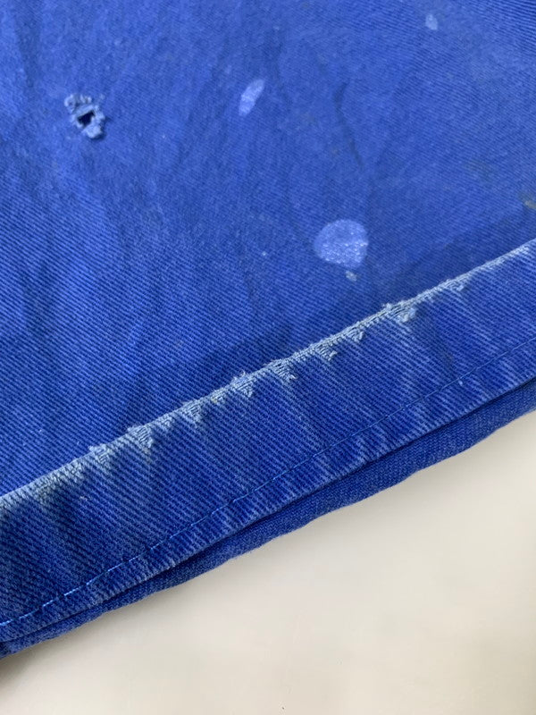 【現状渡し品】【メンズ】 EURO VINTAGE ユーロヴィンテージ PATCHWORK WORK PANT ワークパンツ 157-250710-ks-85-min サイズ：XL カラー：ブルー 万代Net店