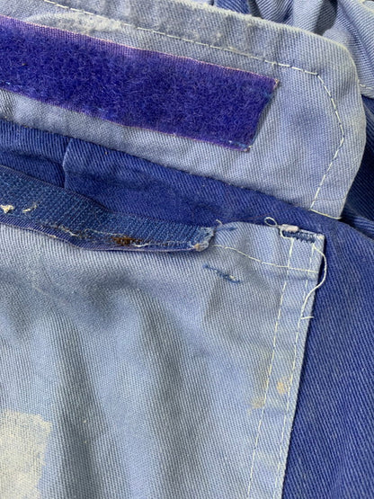 【現状渡し品】【メンズ】 EURO VINTAGE ユーロヴィンテージ PATCHWORK WORK PANT ワークパンツ 157-250710-ks-85-min サイズ：XL カラー：ブルー 万代Net店