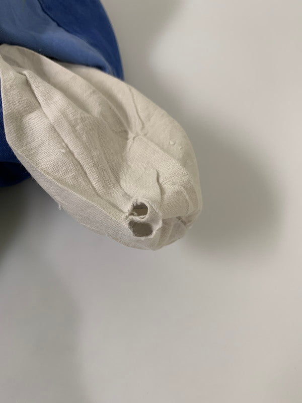 【現状渡し品】【メンズ】 EURO VINTAGE ユーロヴィンテージ PATCHWORK WORK PANT ワークパンツ 157-250710-ks-85-min サイズ：XL カラー：ブルー 万代Net店