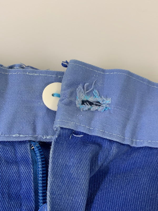 【現状渡し品】【メンズ】 EURO VINTAGE ユーロヴィンテージ PATCHWORK WORK PANT ワークパンツ 157-250710-ks-85-min サイズ：XL カラー：ブルー 万代Net店