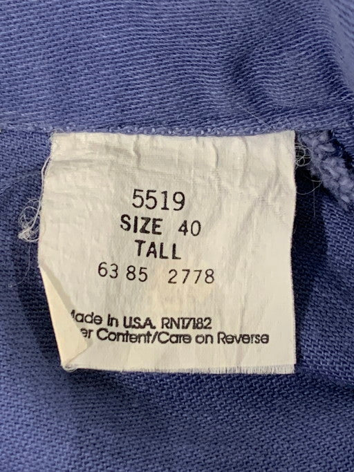 【現状渡し品】【メンズ】 WALLS MASTERMADE マスターウォール つなぎ オーバーオール メンズ 作業着 157-250325-em-40-min サイズ：40 カラー：ブルー系 万代Net店