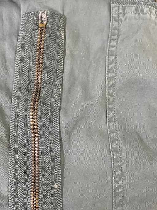 【中古品】【メンズ】 U.S.AIR FORCE 60's K-2B FLYING COVERALL アメリカ空軍 カバーオール つなぎ 157-250326-yn-01-min カラー：オリーブグリーン 万代Net店