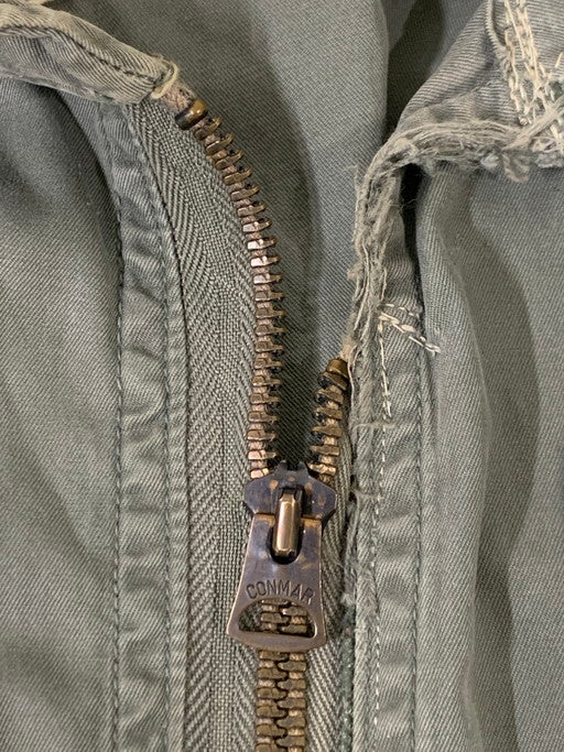 【中古品】【メンズ】 U.S.AIR FORCE 60's K-2B FLYING COVERALL アメリカ空軍 カバーオール つなぎ 157-250326-yn-01-min カラー：オリーブグリーン 万代Net店